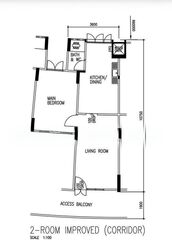 Blk 620 Eunos Heights (Bedok), HDB 2 Rooms #566640711